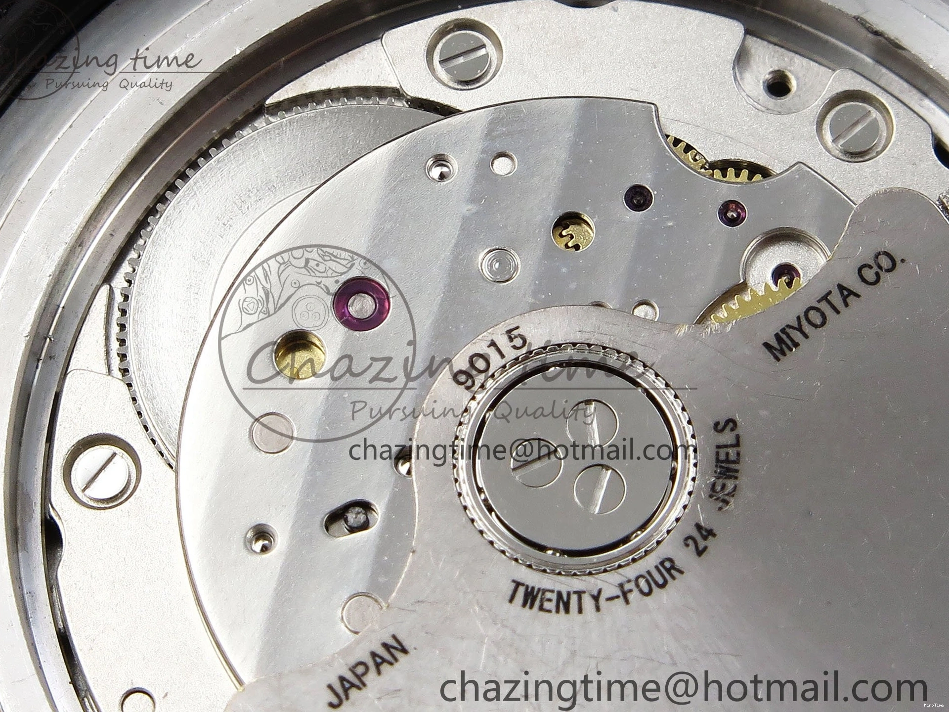 MIROTIME 0129 Pilot Black Ace BLSF 1:1 Best Edition White Lume Dial on Black Nylon Strap MIYOTA OnTrend 7021